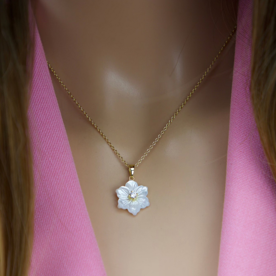 BTS着用【MAMA CASAR】★LIKE A FLOWER CLASSIC PEARL NECKLAC.E ☆BTS着用☆MAMA CASAR☆LIKE A FLOWER CLASSIC PEARL NECKLAC.E